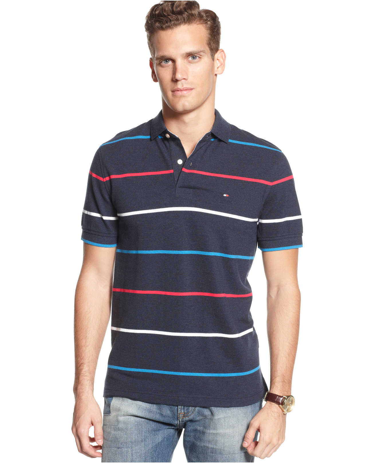 Tommy Hilfiger Phillips Striped Polo